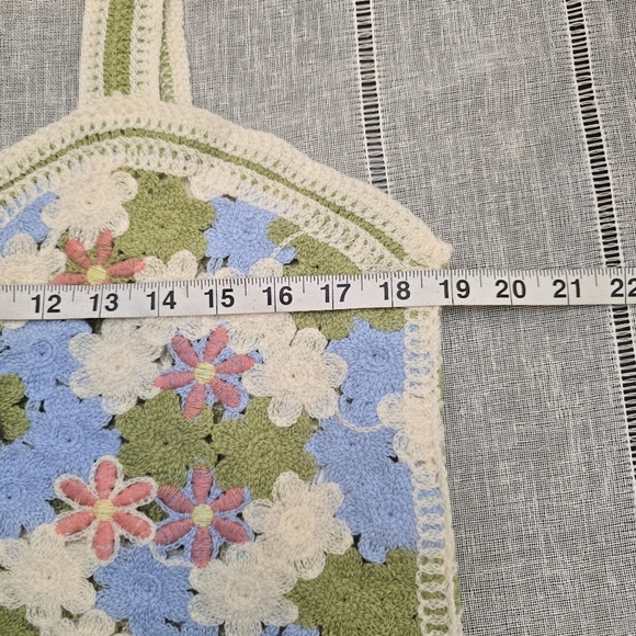 Pretty Little Thing Women Summer Crochet Tank Tops Colorful Floral Embroidery... - Picture 8 of 11